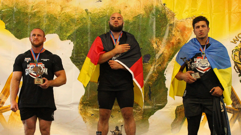 Volker Bauer wird U105-Kilo-Weltmeister bei Ultimate Strongman